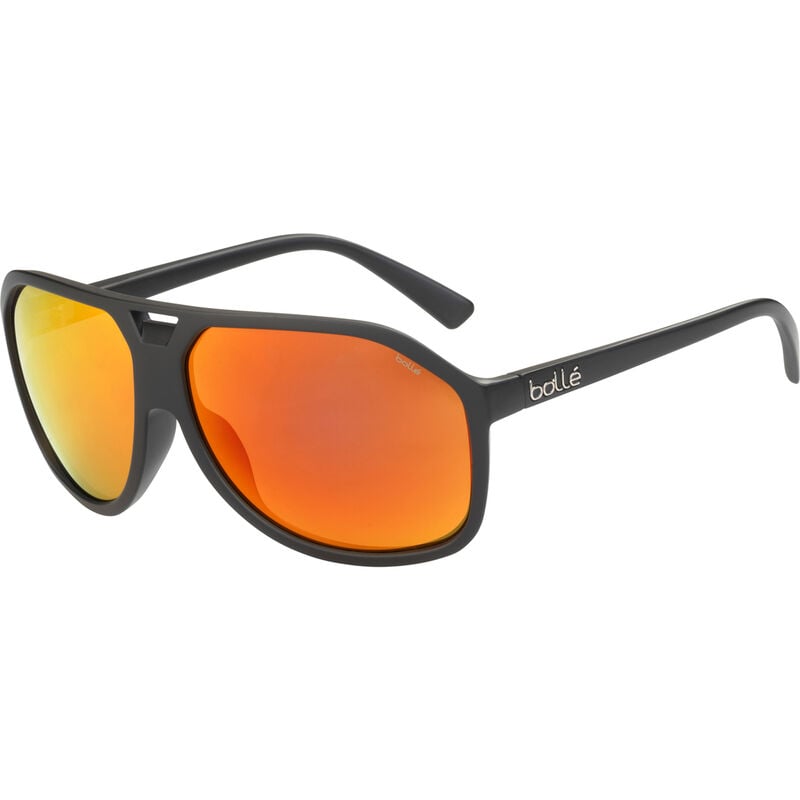 BARON, Matte Black-HD Polarized Brown Fire, hi-res image number null